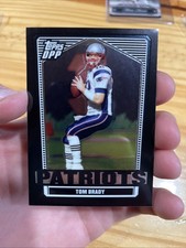2007 Topps Draft Picks and Prospects (DPP) - Tom Brady #4 Chrome Black