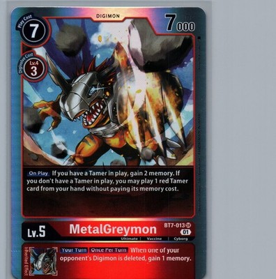 MetalGreymon | BT7-013 SR Super Rare | Next Adventure | LP