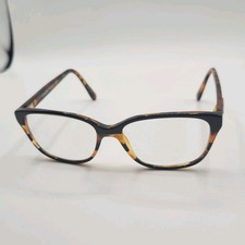 Coach Eyeglasses HC 6103 5443 Black Brown Stripe Frame 54-16-140 4798