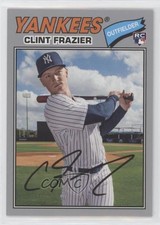 2018 Topps Archives 1977 Design Silver /99 Clint Frazier #144 07rd