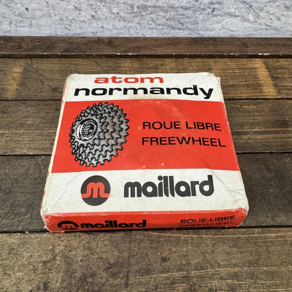 Vintage Maillard Atom Normandy Freewheel 5-Speed 14-28T BSA 1.37x24 France 5s - Image 4 of 4