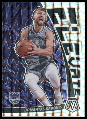 2022-23 Panini Mosaic #20 Domantas Sabonis Elevate Mosaic