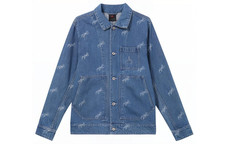 Jordan SS24 Flight Logo Embroidered Print Woven Jacket Royal Blue FN4650-436