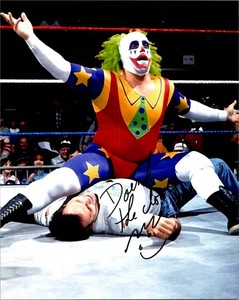 Doink the Clown in person autograph WWF in person #2