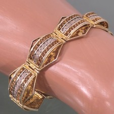 filigranes Desing Armband  ° Silber vergoldet 800 /1 000 BRACELET SILVER GILDED