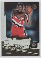 2005-06 SPx Spxcitement Rookies Spectrum /99 Martell Webster #XCR12 0c2