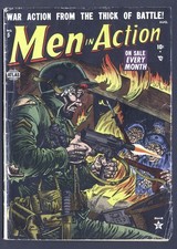Men in Action 5 - Atlas 1952 - Maneely cover