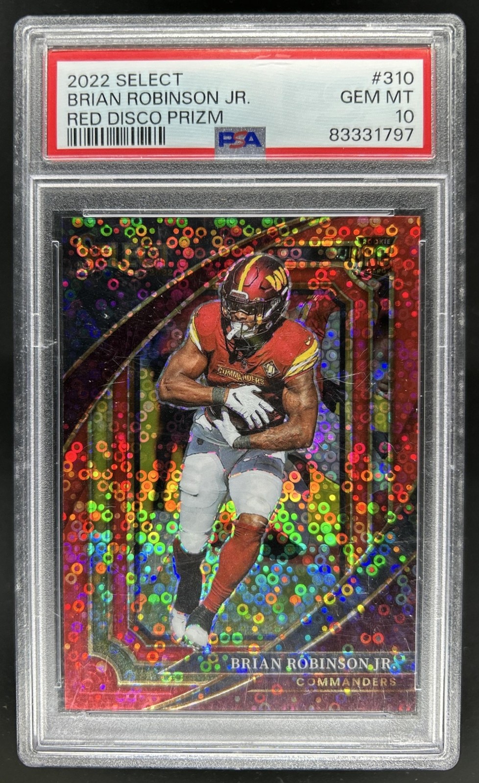 Brian Robinson Jr. Panini Select #310 Disco