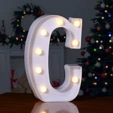 LED Letter Lights Sign Marquee Light Up Letters Sign for Night Light Wedding/Bir