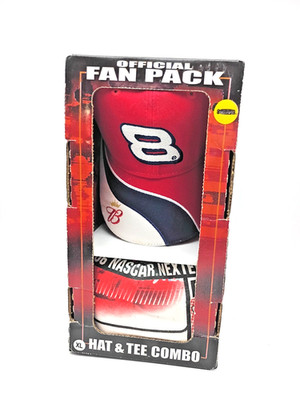 Winners Circle Dale Earnhardt Jr. Fan Pack Hat & Tee Shirt Combo NASCAR Size XL