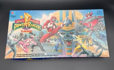 Mighty Morphing Power Rangers Board Game Vintage 1993 by MB Games