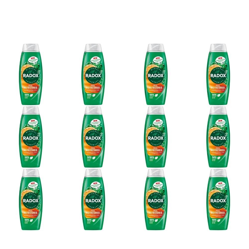 Radox Mineral Therapy Feel Refreshed Shower Gel 450ml - Pack of 6 - Image 5