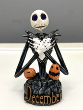 Disney Nightmare Before Christmas Perpetual Calendar Figurine - DECEMBER