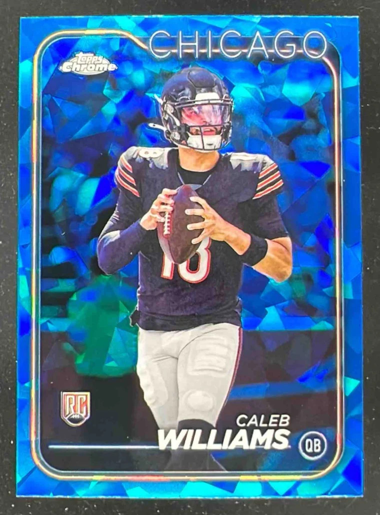 2024 Topps Chrome Sapphire Edition #202 Caleb Williams RC