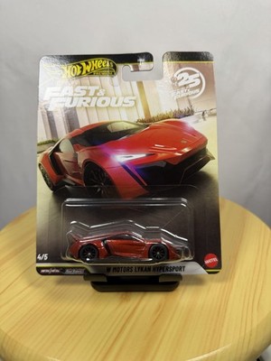 Hot Wheels Premium Fast & Furious W Motors Lykan Hypersport 1:64 Diecast Red