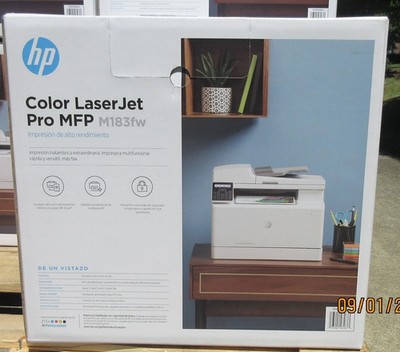 Brand New HP Color LaserJet Pro MFP M183fw All-in-One Color Printer 7KW56A#BGJ