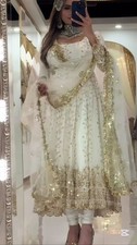 GOWN SALWAR KAMEEZ PAKISTANI INDIAN WEDDING PARTY WEAR DRESS BOLLYWOOD SUIT NEW