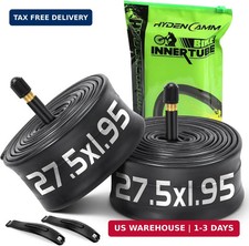 2 Pack Bike Tube 12"/14"/16"/18"/ 22"/24"/27.5"/28"/29", 35mm AV  1.75/1.95/2.1