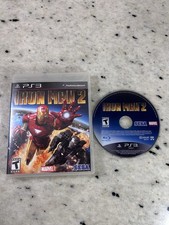 Iron Man 2 PS3 Original Case Disc Sega Marvel Tested