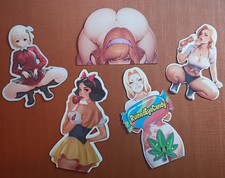Sexy Anime Cartoon Adult Humor Vinyl Decal Stickers
