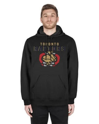 New Era NBA Toronto Raptors à Capuche Homme Pull Noir 47437 - Photo 1/2