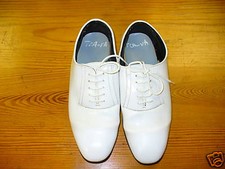 WHITE FORMAL SHOE LACE UP 99135