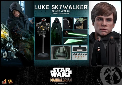 New Hot Toys DX23B STAR WARS THE MANDALORIAN 1/6 LUKE SKYWALKER Deluxe Special