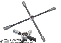 "Bgs Lkw Radkreuz | Faltbar | Vierkant | Sw 24 X 27 X 32 X 20 Mm (3/4\")"