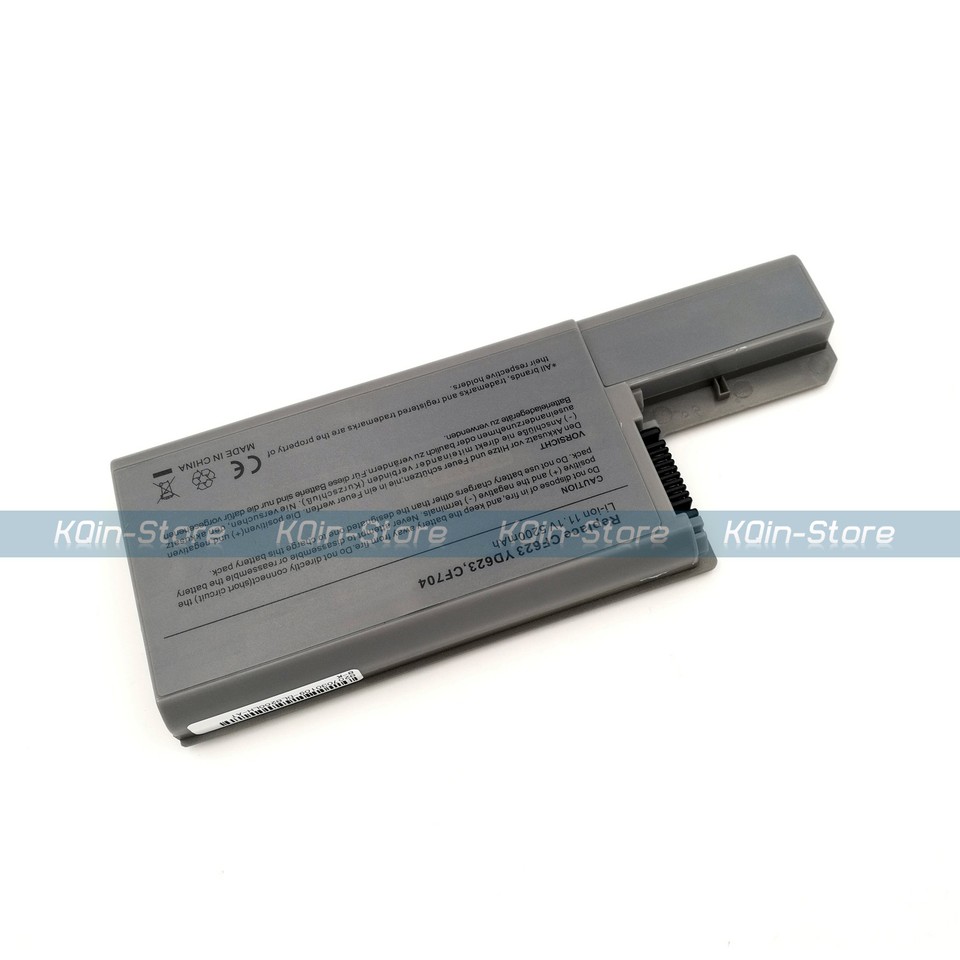 Replacement Laptop Battery For Dell Latitude D531 D820 D830 – 4400mAh 6-Cell – CW674 DF192
