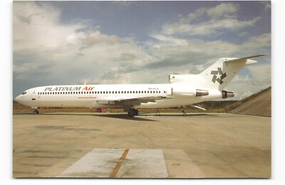 Postcard Airline PLATINUM AIR B727-225 PR-PLH AUC1.