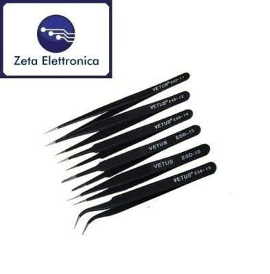 Edwards Guitar Per Elettronica Pinzette Di Precisione ESD 11/ESD 15 BE-TOOL Con Punta Spatole Di Precisione - Foto 2