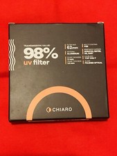 Chiaro 62mm 98-UVAT UV Filter Multi-Coated 98 light transmission Slim