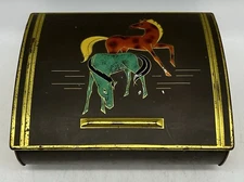 Mid Century Metal Horse Box, Germany 