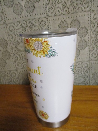 Retirement Stainless Tumbler Mug - Floral - Picture 2 of 11
