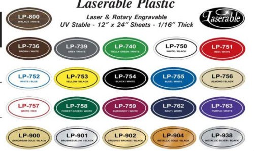25 LEERE NAMENABZEICHEN ETIKETTEN PLATTEN KUNSTSTOFF SIE WÄHLEN FARBEN UND GRÖSSEN KOSTENLOSER VERSAND - Bild 2 von 2