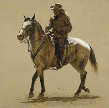 Buffalo Bill   - JAMES BAMA - LTD ED PRINT
