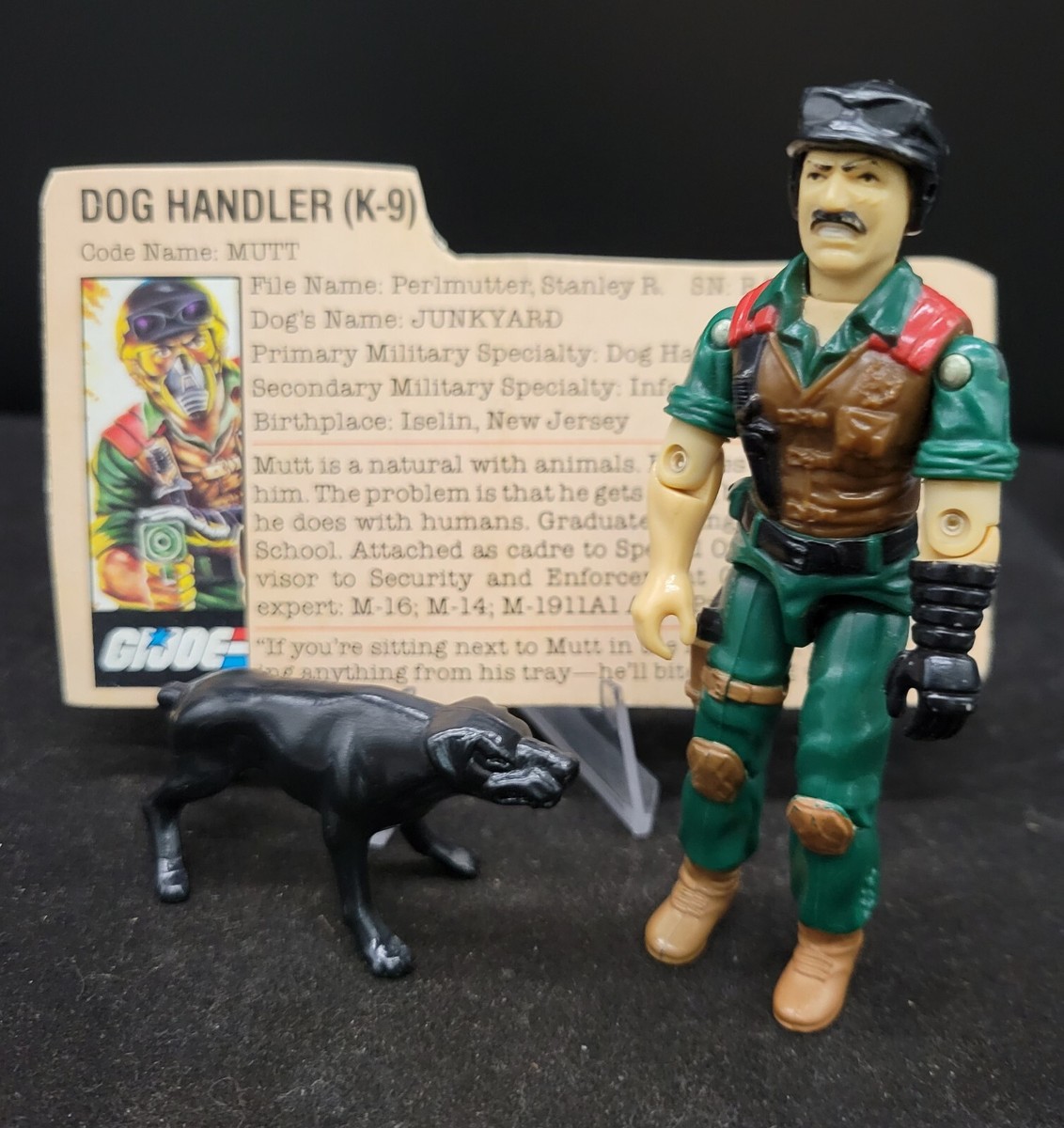 希少 GI Joe K-9 Unit Tracking & Training 2001 Gi Joe 12