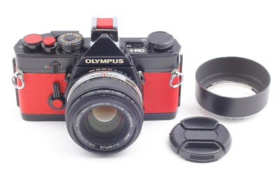N MINT] Olympus OM-1 35mm SLR Film Camera ZUIKO AUTO-S 50mm