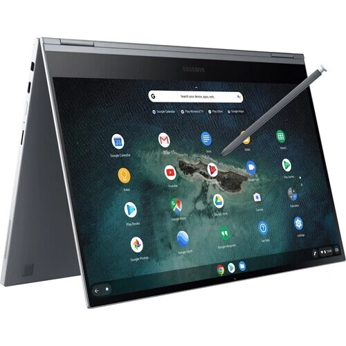 Samsung Galaxy 13.3" 4K Chromebook Touch Intel Core i5 8GB 256GB Mercury Gray - Image 2 of 4