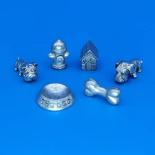 Monopoly The Dog Artlist Collection Replacement Pieces – Movers Tokens