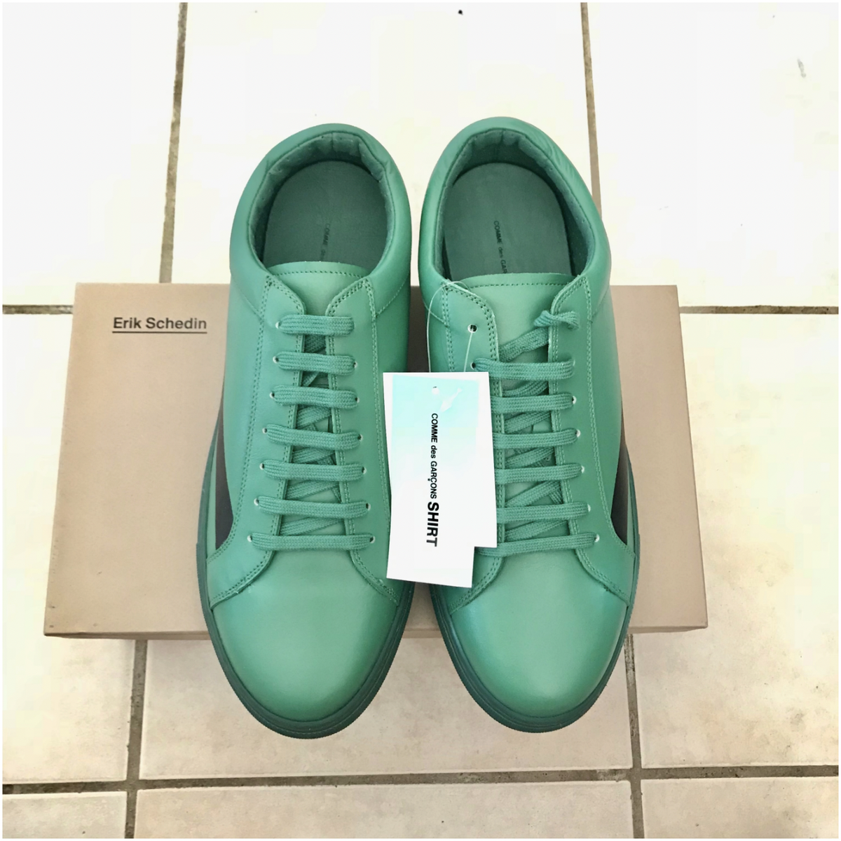 Comme Des Garcons Shirt X Erik Schedin Low Top Shoes | eBay