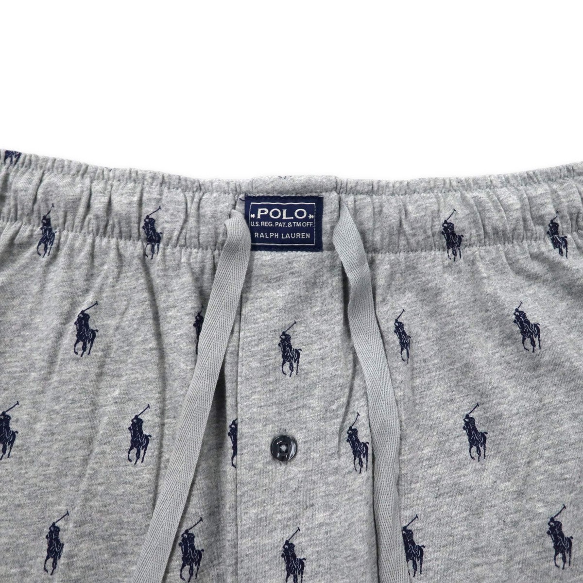 POLO RALPH LAUREN Easy Shorts Half Pants XL Gray Cotton POLO RALPH LAUREN Easy Shorts Half Pants XL Gray Cotton