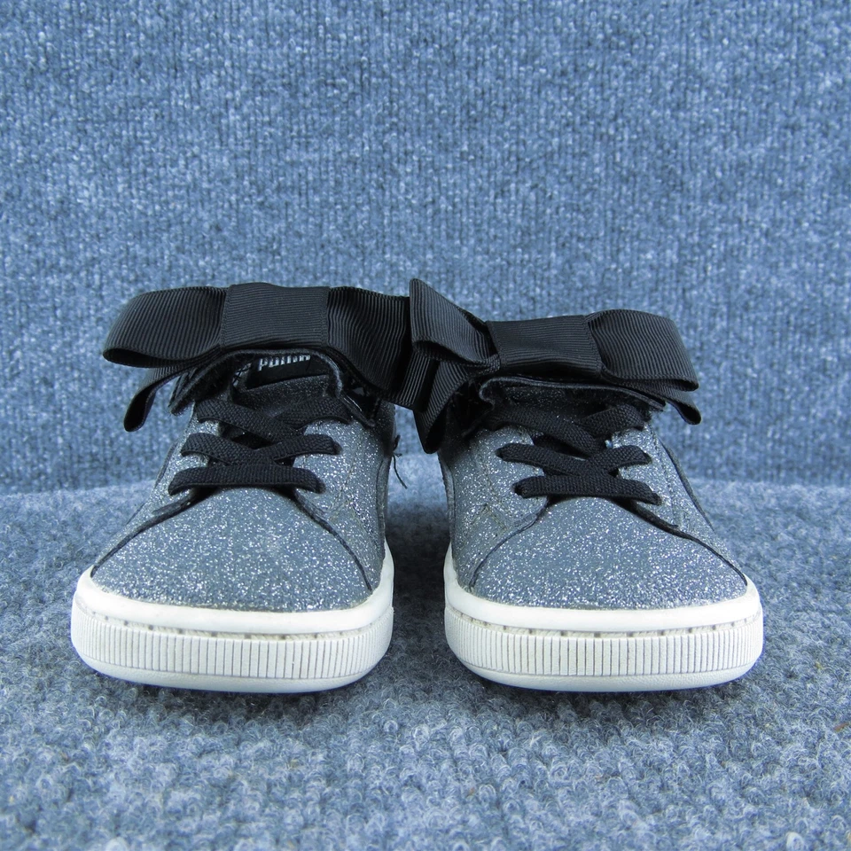 Zapatos Deportivos PUMA Niñas Plateados Sintéticos Gancho y Lazo Talla T 7 Medianos Foto 2 de 4