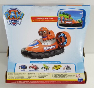 Paw Patrol ZUMA with Orange Hovercraft Vehicle Spin Master | eBay