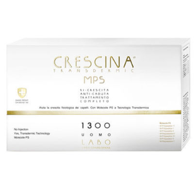 Labo Crescina Transdermic Mps Nachwachsen + Anti Fall 1300 Haare Mann 10 +