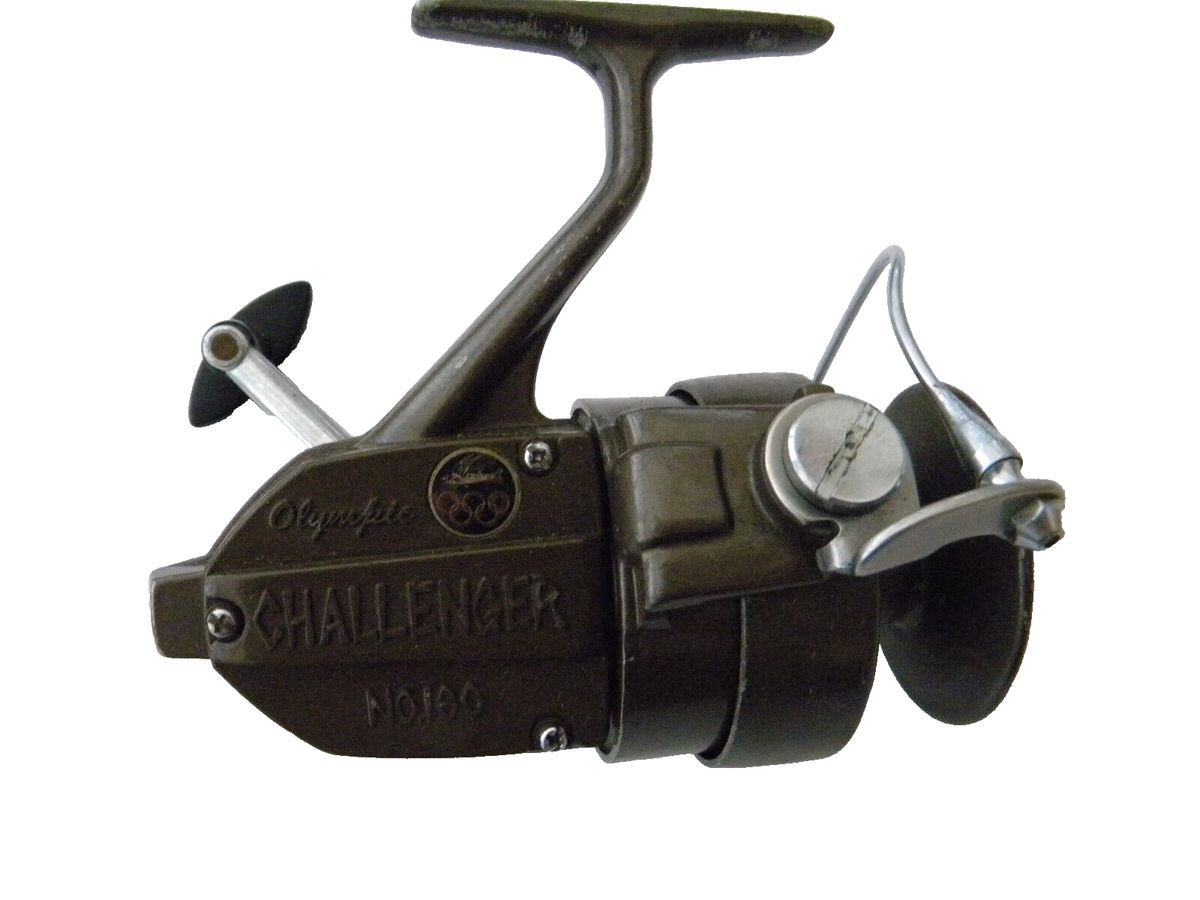 Vintage Olympic Challenger No 160 Fixed Spool Fishing Reel