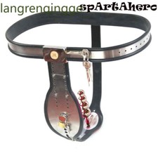 Stainless Steel Male Chastity Cage Belt Underwear Lock For Men Device Restraint