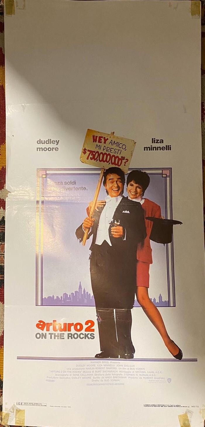 Locandina di Arturo 2: On the Rocks (1988)