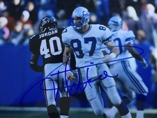 Mike Tice Signed Autographed Seattle Seahawks 8x10 Photo Auto