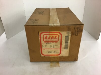 Ajax 56T17FSS16 1 1/2 HP AC Motor 208-230/460 volts 1725 Rpm 4P 3 Phase 56HC Fr